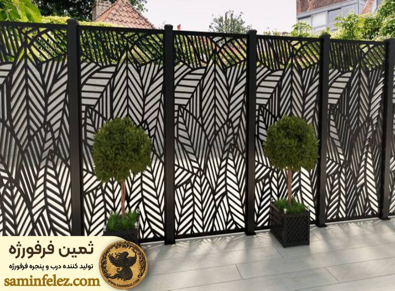 مشخصات فنی فنس فلزی 